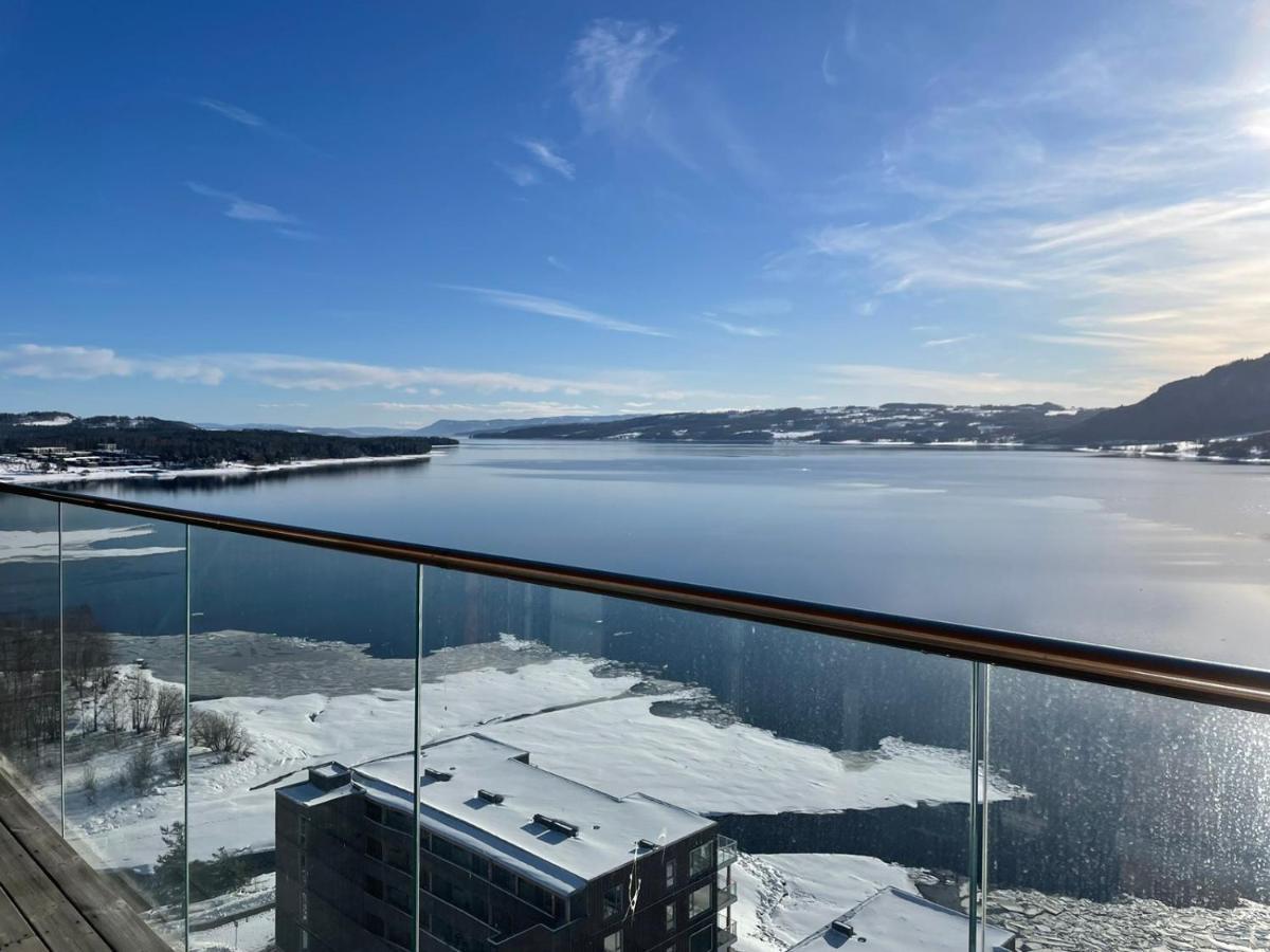 Mjos Tower Suite - Lovely Lake View Brumunddal Buitenkant foto