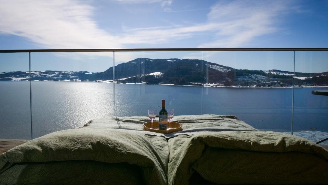 Mjos Tower Suite - Lovely Lake View Brumunddal Buitenkant foto
