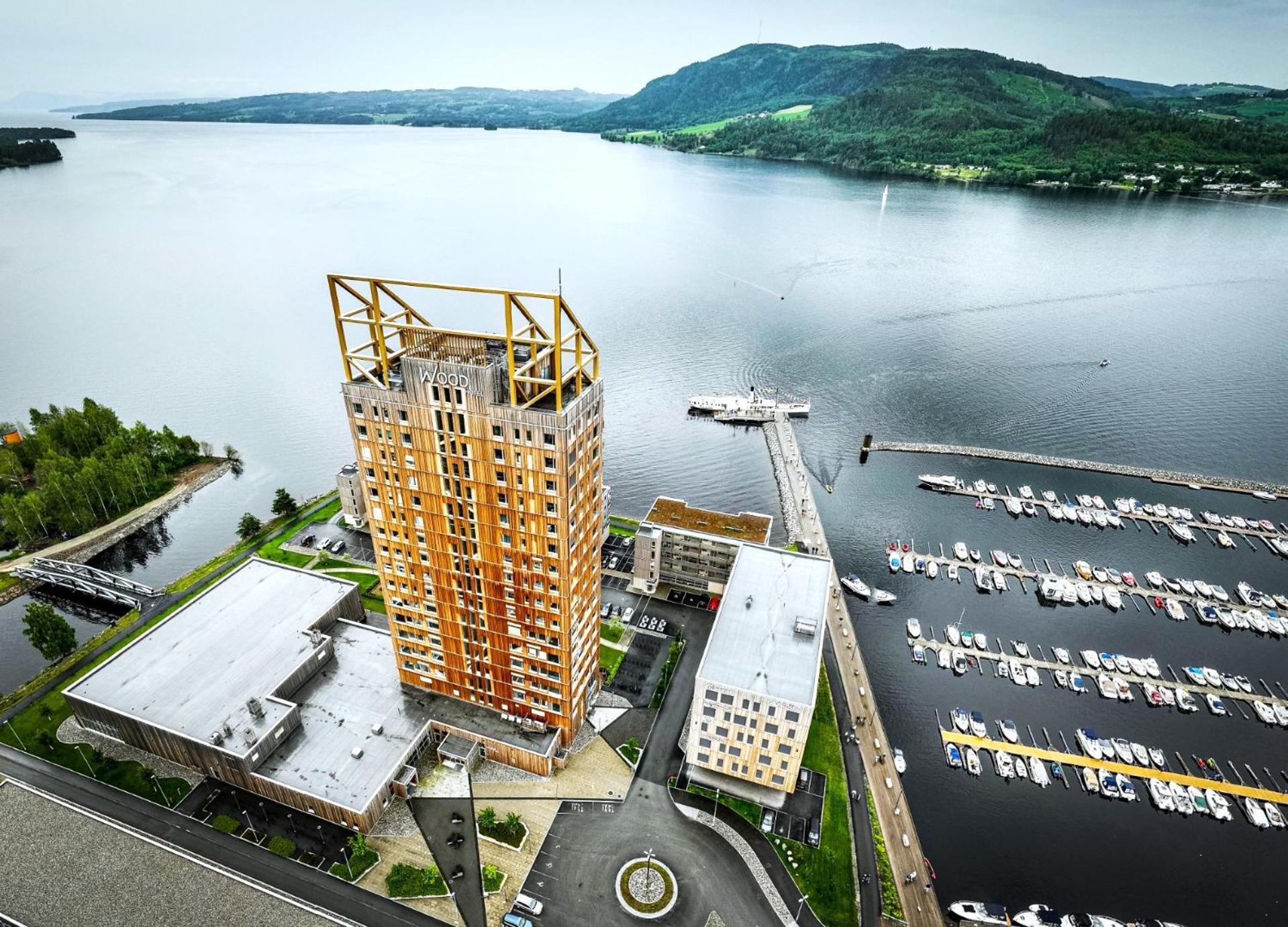 Mjos Tower Suite - Lovely Lake View Brumunddal Buitenkant foto